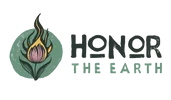 Environmental organization logo featuring a flower