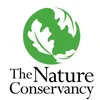 Nature Conservancy emblem, leaf in globe