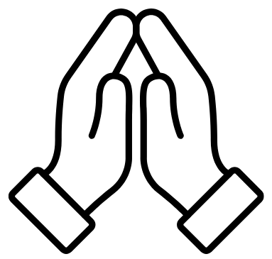 Black and white illustration of a cat