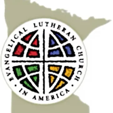 Church emblem with colorful segments
